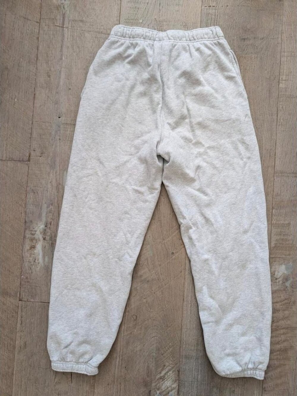 Aritzia TNA Cozy Fleece Mega Sweatpant Heather Grey Oversized Joggers Size XS